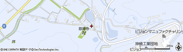 兵庫県神崎郡神河町中村992-5周辺の地図