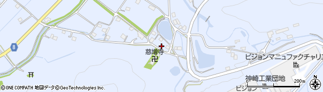 兵庫県神崎郡神河町中村992-6周辺の地図