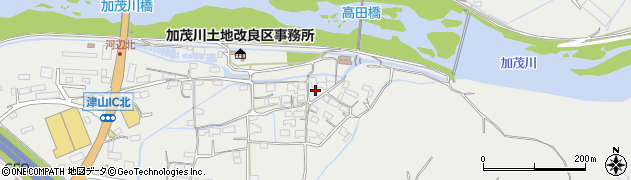 岡山県津山市河辺626周辺の地図