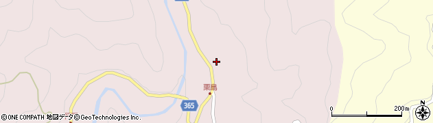 愛知県北設楽郡設楽町三都橋仲屋切周辺の地図