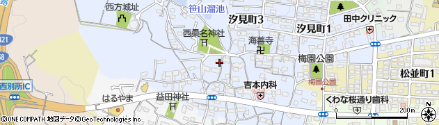 三重県桑名市西方周辺の地図