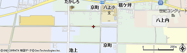 兵庫県丹波篠山市糯ケ坪周辺の地図