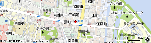 大垣共立銀行桑名支店 ＡＴＭ周辺の地図
