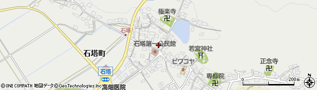 滋賀県東近江市石塔町810周辺の地図