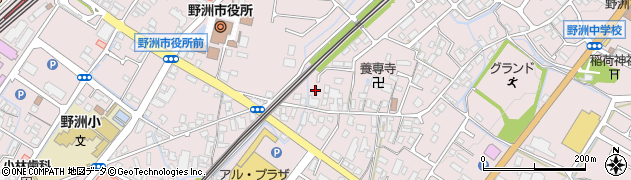 滋賀県野洲市小篠原1386周辺の地図