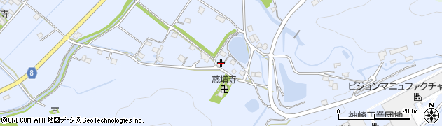兵庫県神崎郡神河町中村910周辺の地図