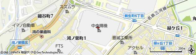中央精機株式会社豊田工場事業所第１生産技術部生技開発室周辺の地図