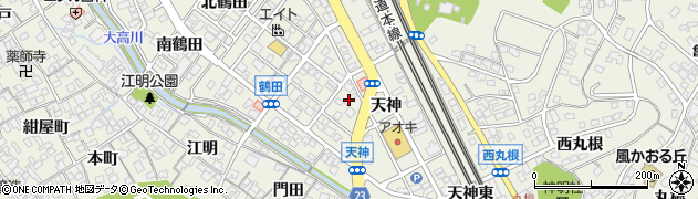愛知県名古屋市緑区大高町天神85周辺の地図