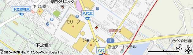 ファミリーマート守山播磨田町店周辺の地図
