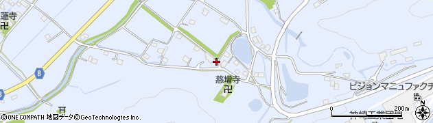 兵庫県神崎郡神河町中村930周辺の地図
