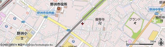 滋賀県野洲市小篠原1394周辺の地図