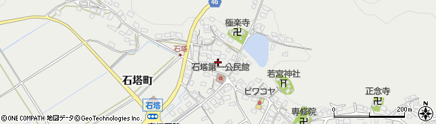 滋賀県東近江市石塔町809周辺の地図
