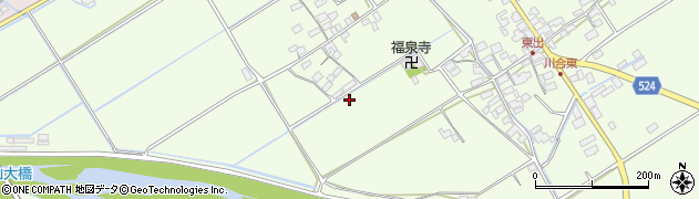 滋賀県東近江市川合町2925周辺の地図