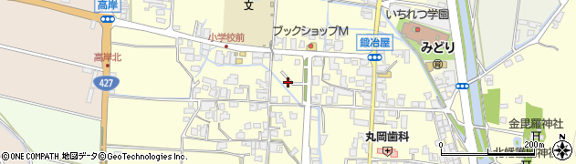 兵庫県多可郡多可町中区鍛冶屋222周辺の地図