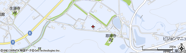 兵庫県神崎郡神河町中村923周辺の地図