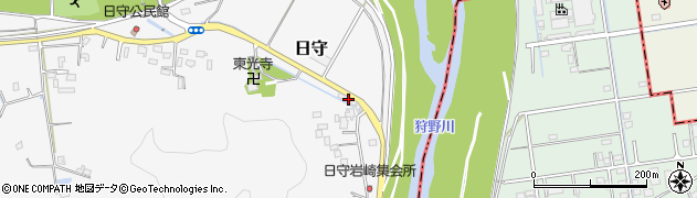 静岡県田方郡函南町日守1107周辺の地図