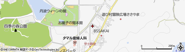 兵庫県丹波篠山市東吹375-13周辺の地図