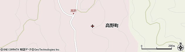 愛知県豊田市高野町（入）周辺の地図