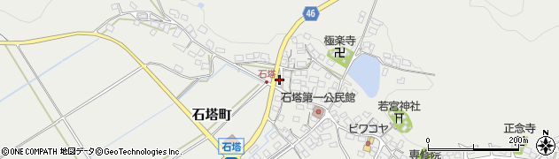 滋賀県東近江市石塔町693周辺の地図