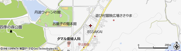兵庫県丹波篠山市東吹375-5周辺の地図