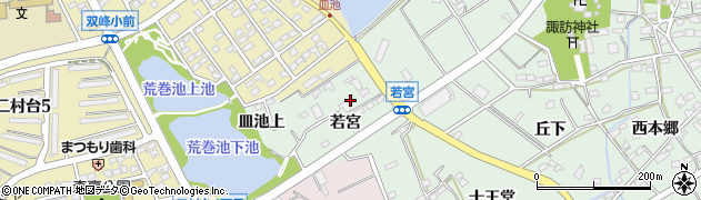 愛知県豊明市沓掛町若宮47周辺の地図