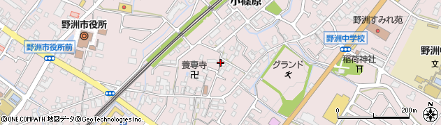 滋賀県野洲市小篠原1491周辺の地図