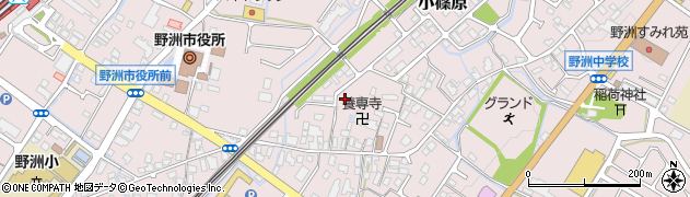 滋賀県野洲市小篠原1428周辺の地図