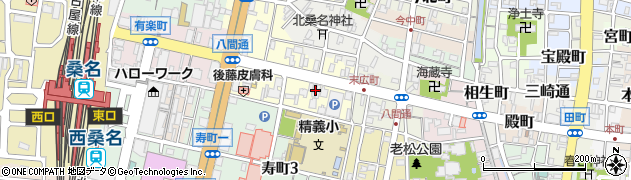 三重県桑名市末広町39周辺の地図