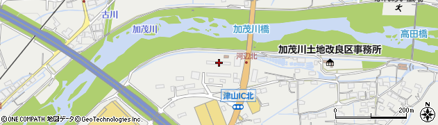 岡山県津山市河辺723周辺の地図