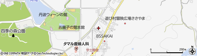 兵庫県丹波篠山市東吹375-7周辺の地図