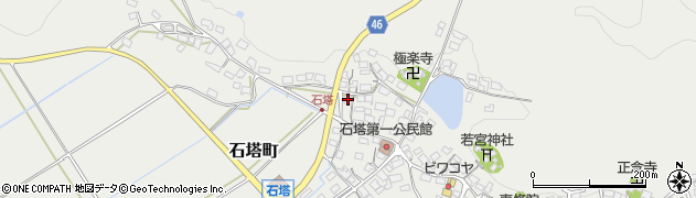 滋賀県東近江市石塔町802周辺の地図