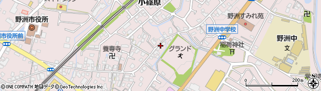 滋賀県野洲市小篠原787周辺の地図