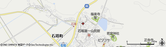 滋賀県東近江市石塔町820周辺の地図