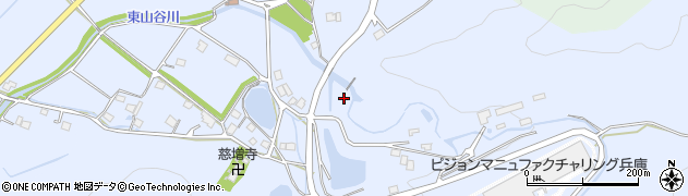 兵庫県神崎郡神河町中村993周辺の地図