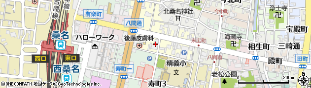 三重県桑名市末広町49周辺の地図
