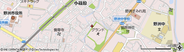 滋賀県野洲市小篠原786周辺の地図