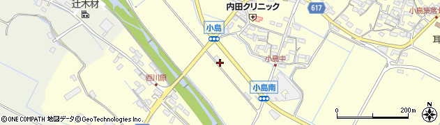 ミニストップ菰野町小島店周辺の地図