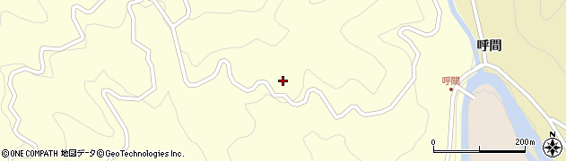 愛知県設楽町（北設楽郡）田峯（長原坂）周辺の地図