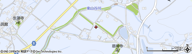 兵庫県神崎郡神河町中村943周辺の地図