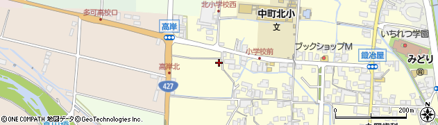 兵庫県多可郡多可町中区鍛冶屋349周辺の地図
