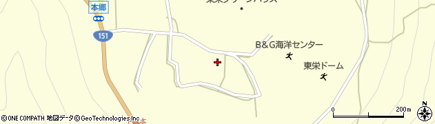 愛知県北設楽郡東栄町本郷赤谷30周辺の地図