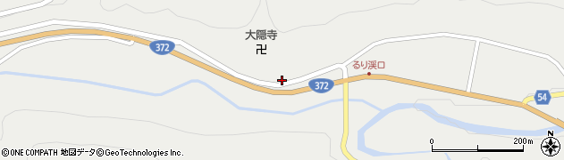 京都府南丹市園部町天引上北周辺の地図