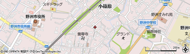滋賀県野洲市小篠原2446周辺の地図