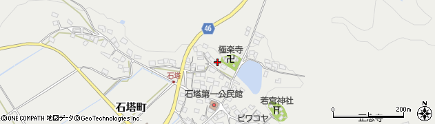 滋賀県東近江市石塔町833周辺の地図