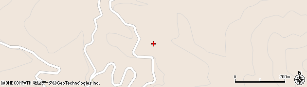 愛知県設楽町（北設楽郡）清崎（入）周辺の地図
