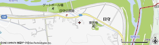 静岡県田方郡函南町日守576周辺の地図