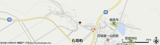 滋賀県東近江市石塔町793周辺の地図