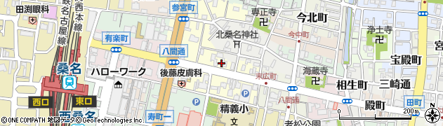 株式会社北勢堂ヤマハ英語教室周辺の地図