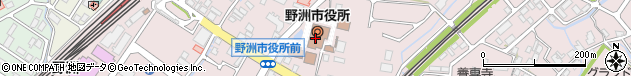滋賀県野洲市周辺の地図