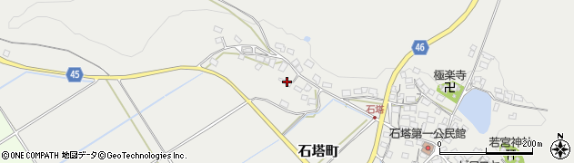 滋賀県東近江市石塔町755周辺の地図